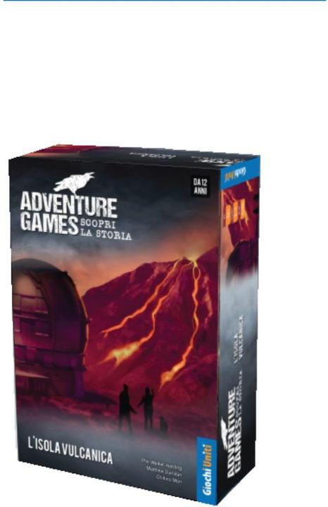 Actual product image Giochi uniti Adventure Games - The Volcanic Island