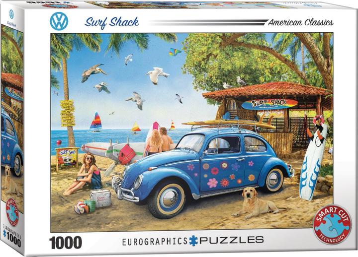 Actual product image Eurographics VW Beetle Surf Shack (1000 pieces)