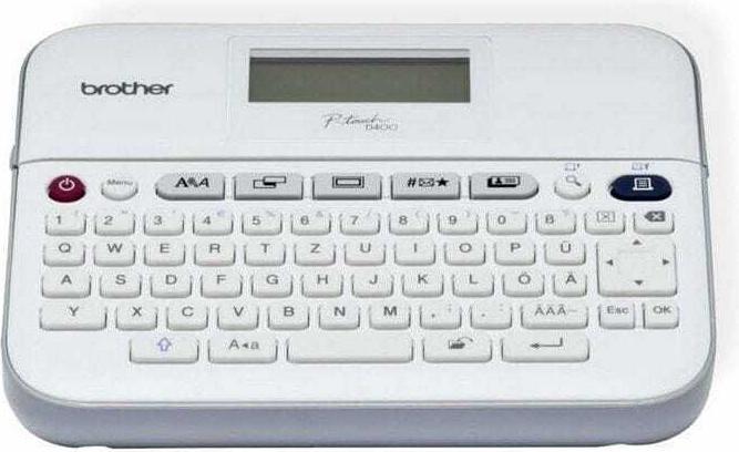 Actual product image Brother PT-D400BP + 5 free label tapes