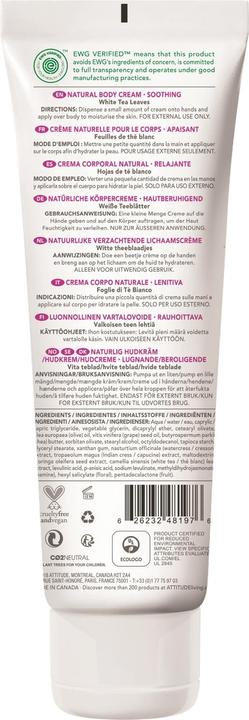 Image du produit Attitude Apaiser (Crème pour le corps, 240 ml)