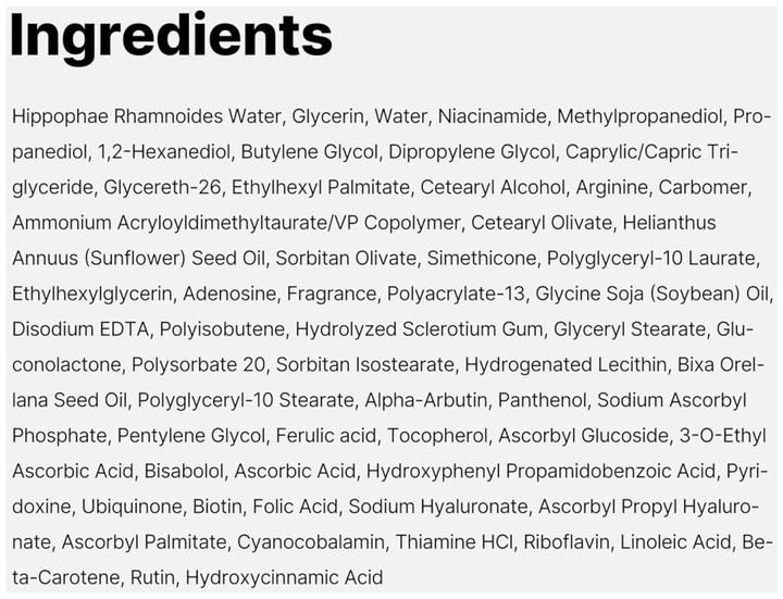 Produktbild Medicube Vita C (Körpercreme, 55 ml)