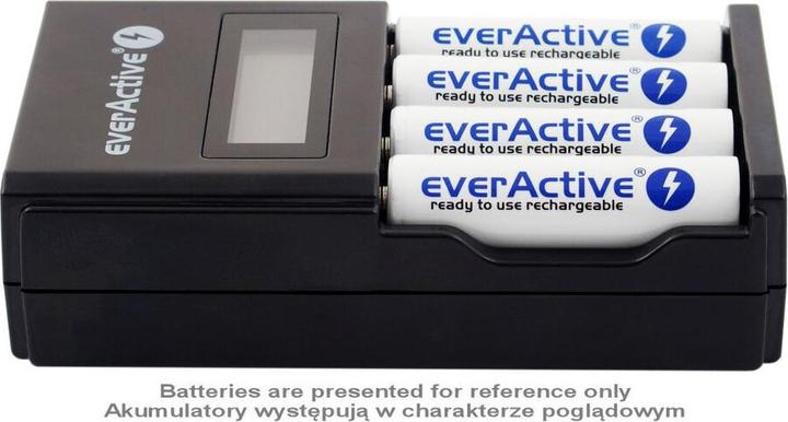 Actual product image Everactive NC450B battery charger Household battery AC (1 pcs., AAA, 2000 mAh, Battery + charger)