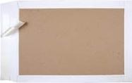 Actual product image Mailmedia Cardboard back pockets DIN B4 without window white 100 pcs. (1 x)