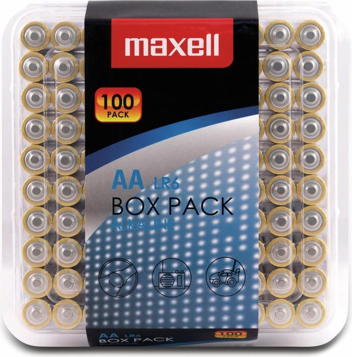 Produktbild Maxell LR6 AA Box (100 Stk., AA)
