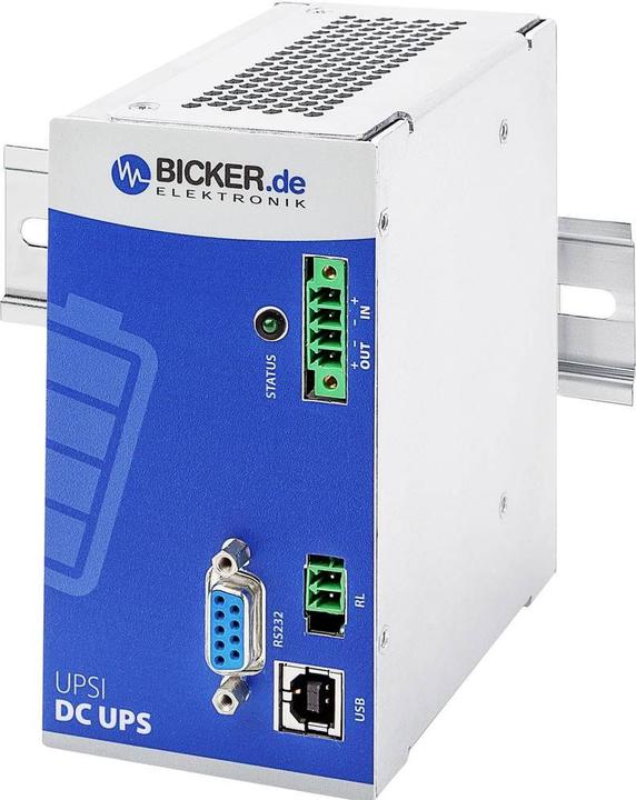 Immagine prodotto Bicker Elektronik UPSI-2406DP2 Sistema UPS industriale (guida DIN) (96 W)