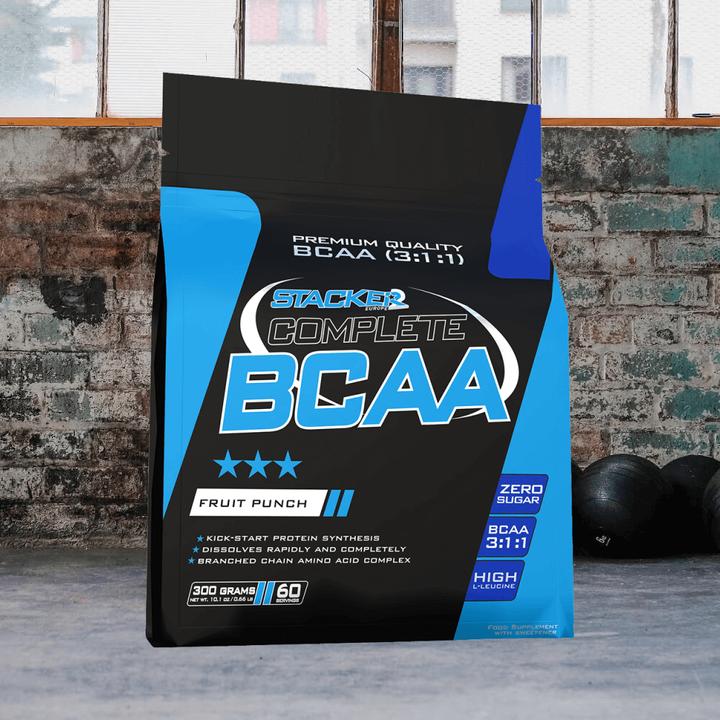 Immagine prodotto Stackers BCAA completi (Punzone di frutta, 1 pz., 300 g)
