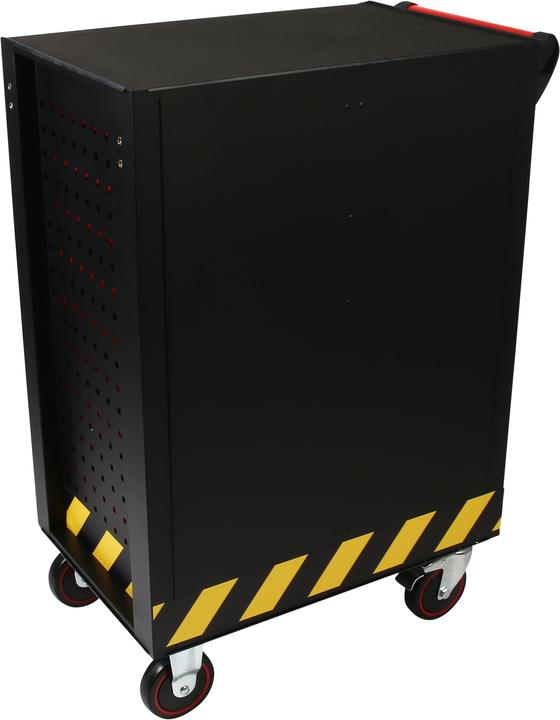 Produktbild KS Tools ECOline SCHWARZ/ROT/GELB Werkstattwagen mit 7 Schubladen ( 897.1007 ) (7 x)