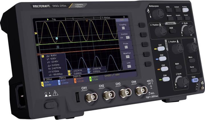 Produktbild Voltcraft Digital-Oszilloskop (CAT II 600V)