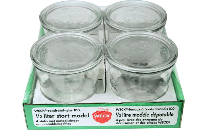 Image du produit Weck forme du linteau (4 pcs, 0.50 l)