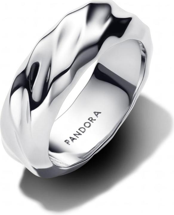 Immagine prodotto Pandora Anello a fascia larga increspata (54, 925 Argento)