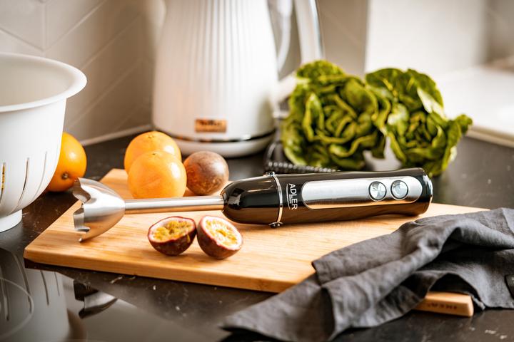 Actual product image Adler AD 4625b Hand Blender, 5 speed settings, 1500W, Black