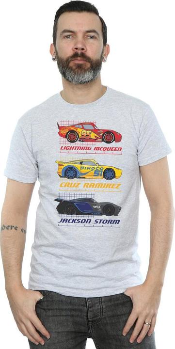 Immagine prodotto Cars Racer Profile Maglietta Uomo (XL)