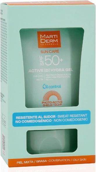 Actual product image Martiderm Active Hydra Gel SPF50+ (Suntan cream, SPF 50+, 50 ml)
