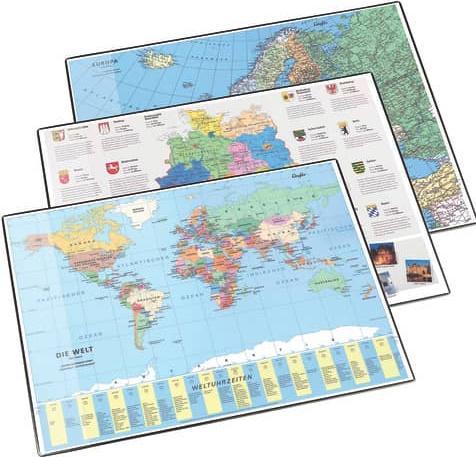 Actual product image Läufer World map (40 x 53 cm)