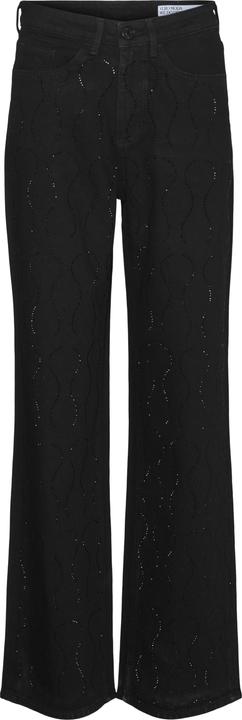 Vero Moda VMTESSA Hohe Taille Weiter Beinschnitt Jeans Weit geschnitten (W26/L32)
