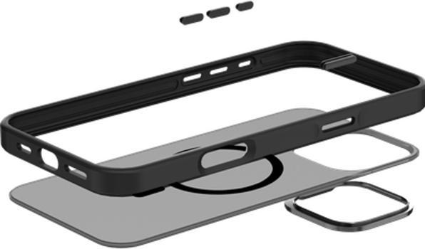 Produktbild Just in Case Military Grade Kunststoff Back Cover Schwarz Magnetisch Apple iPhone 16 Pro Max (Apple iPhone 16 Pro Max)