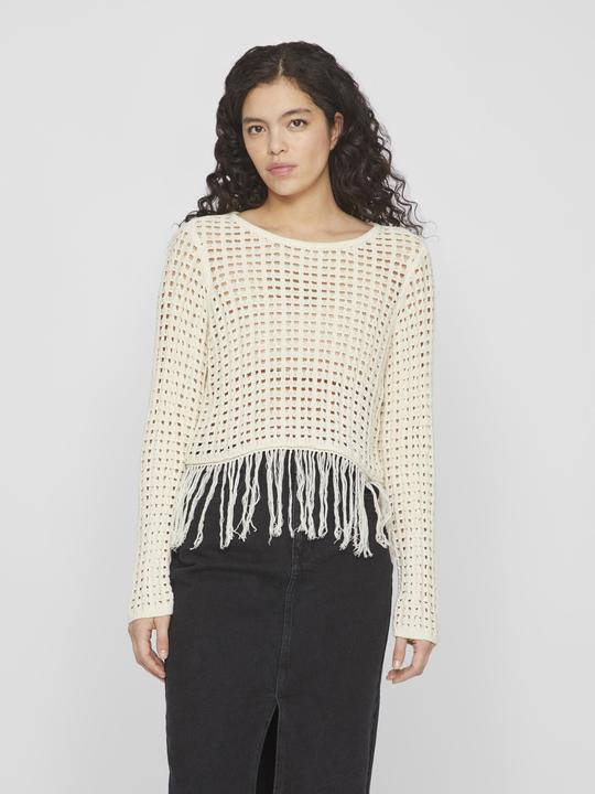 Image du produit Vila Haut en tricot à franges (S)