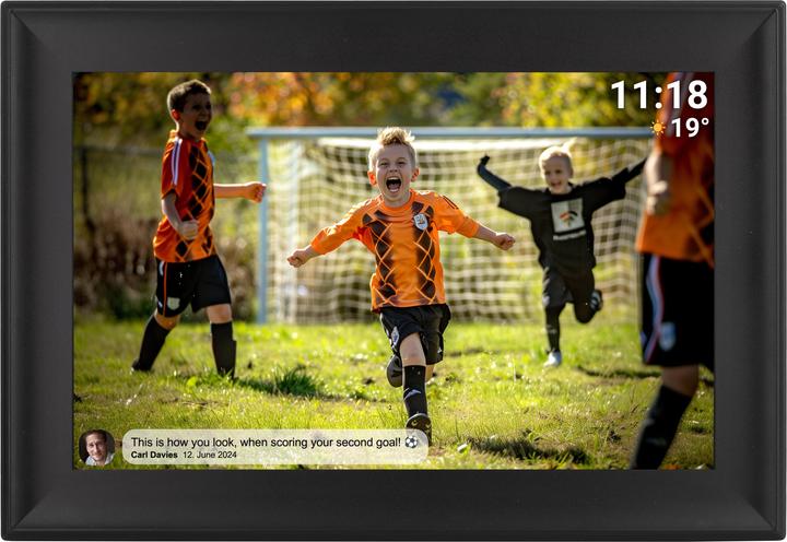 Actual product image Denver Frameo PFF-1080 black 25.4cm (10.1 ) 16GB (10.10", 1280 x 800 pixels)