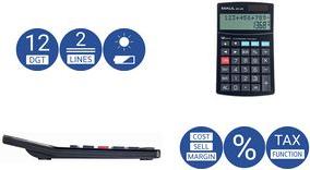 Actual product image Maul Calculator MTL600 Black (Batteries)