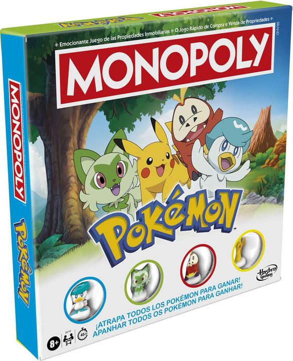 Image du produit Hasbro Spanisches Monopoly Pokemon Brettspiel (Espagnol)