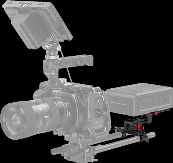 Image du produit SmallRig V Mount Battery Plate with Adjustable Arm 2991 (Accessoires vidéo divers)