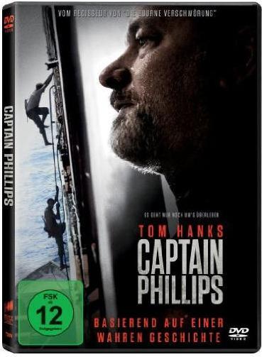 Actual product image Captain Phillips (DVD, 2013, English, German, French)