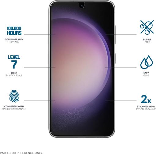 Immagine prodotto Eiger Mountain Glass Clear (1 Pezzo/i, Samsung Galaxy S23+)