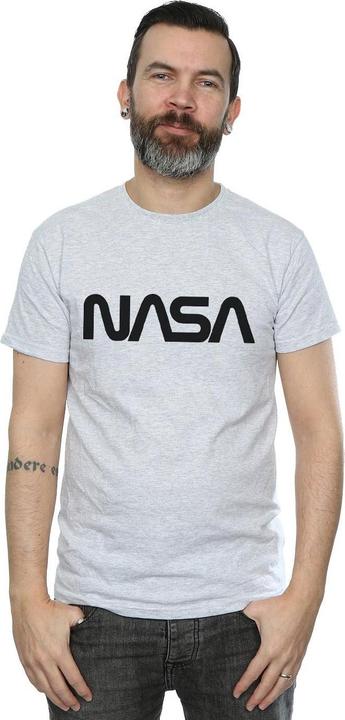 Actual product image Nasa Mens Modern Logo T-Shirt (L)