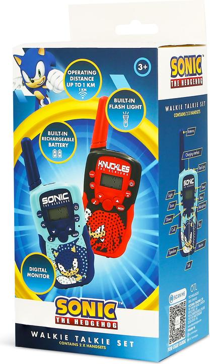 Actual product image OTL Children's walkie-talkies with 1 km range, long playing time with powerful Li-Ion batteries (1 km)