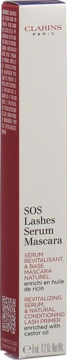 Actual product image Clarins SOS Lashes Serum Mascara (Caramel)