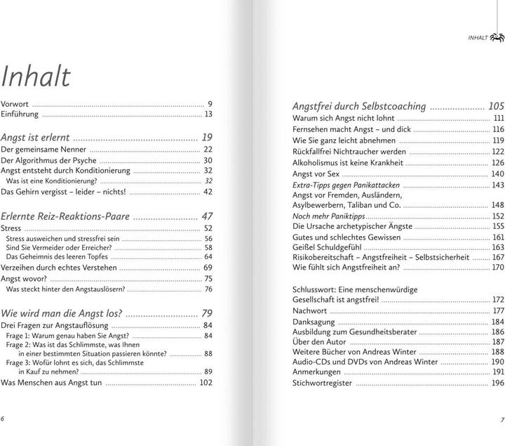 Produktbild Was deine Angst dir sagen will (Deutsch, Andreas Winter, 2016)