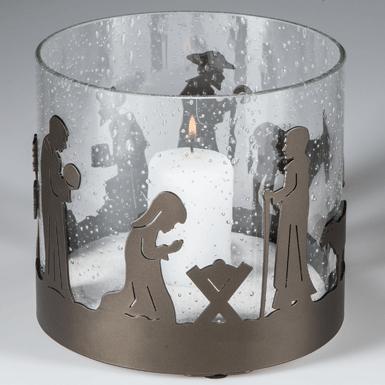 Glasi Hergiswil X-Krippe (1 x, 18 x 16 cm)