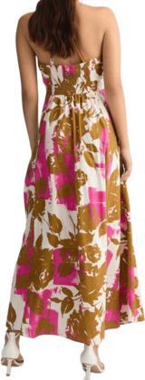 Actual product image Liu Jo White Abiti Pink&mud Flowers (40)