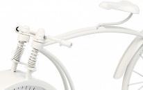 Immagine prodotto Giftdecor orologio da bicicletta in ferro battuto bianco 20c