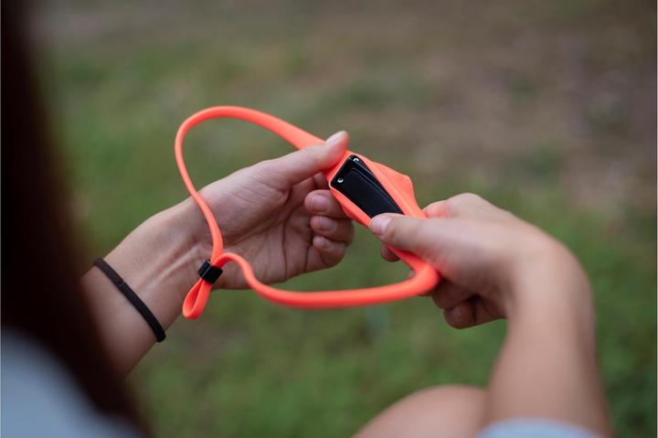 Actual product image knog. Bilby Fluoro Orange (400 lm)