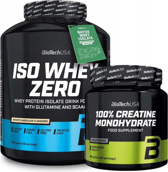 Actual product image Biotech USA Iso Whey Zero (White chocolate, 1 pcs., 2270 g)