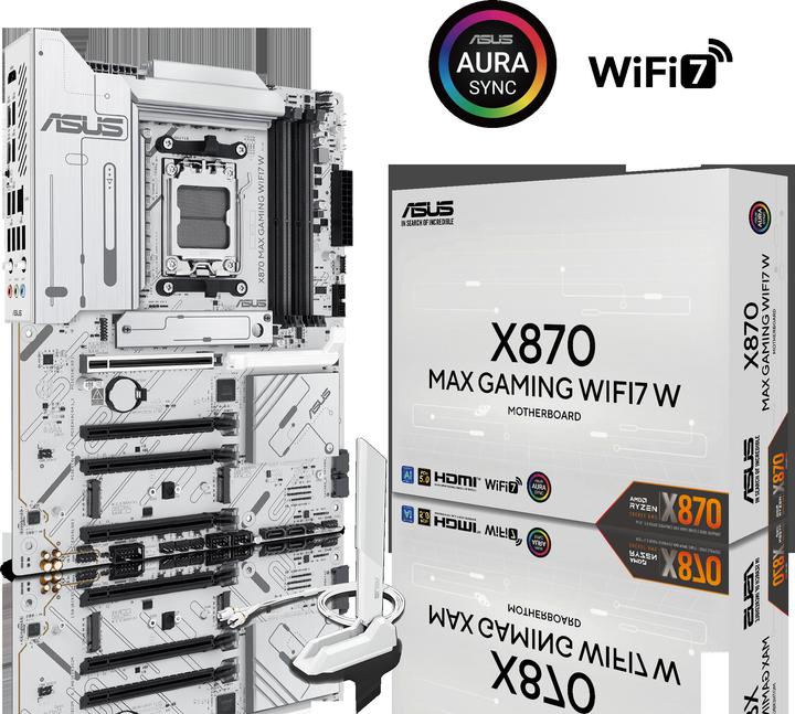 Produktbild ASUS X870 MAX GAMING WIFI7 (AM5, AMD X870, ATX)