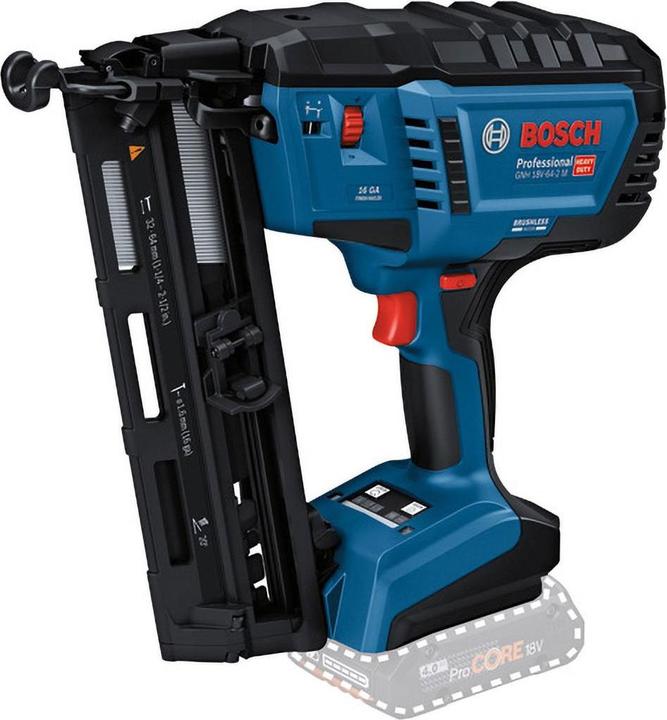 Bosch Professional Akku-Holznagler GNH 18V-64-2 M, im Karton