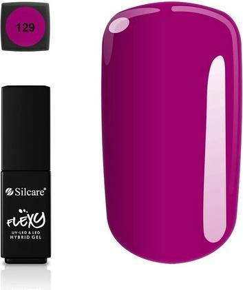 Immagine prodotto Silcare Flexy Hybrid Gel Lacca ibrida 129 4,5G (129, Smalto per unghie effetto gel)