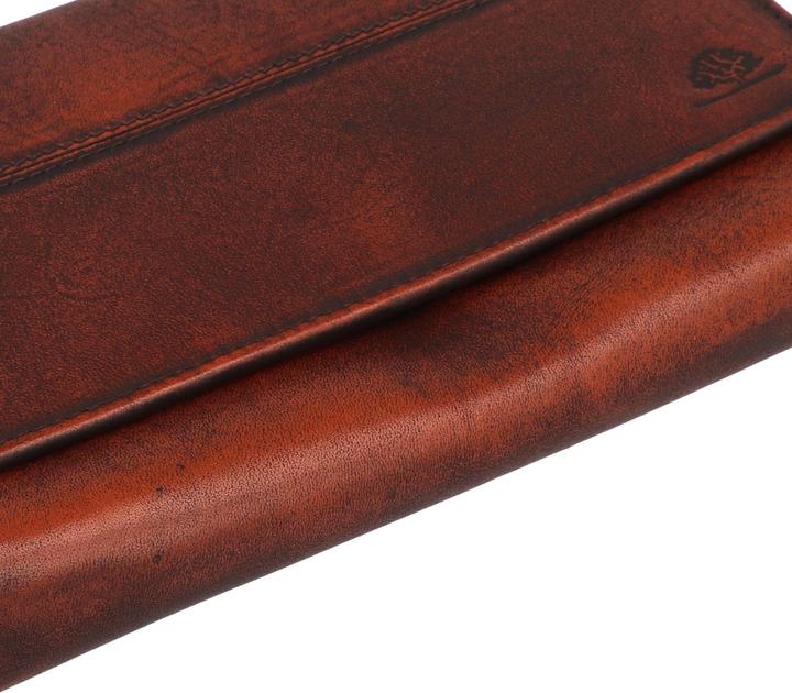Produktbild Greenburry Destressed Geldbörse RFID Schutz Leder 18.5 cm