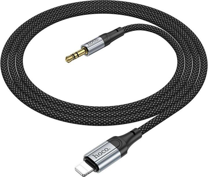 Image du produit Hoco Cable cable AUX Lightning (male) to Jack 3,5 mm (male) UPA26 1 m black