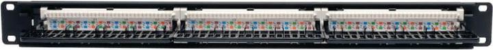 Image du produit Eaton 24 ports 1U rackable Cat5e 110 Panneau de brassage 568B RJ45 Ethernet TAA