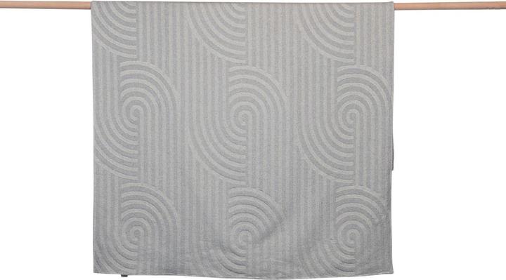 Actual product image David Fussenegger Plaid Curved lines.03709750 (150 x 200 cm)