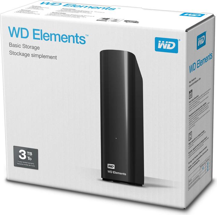 Produktbild WD Elements Desktop (3 TB)