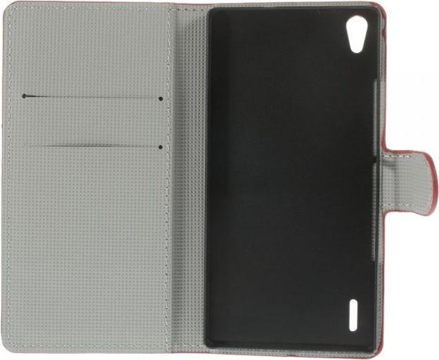 Image du produit MU Style Couverture en cuir avec motif (Huawei Ascend P7)