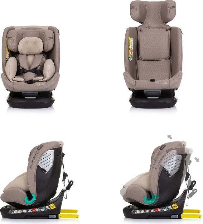 Actual product image Chipolino Supreme (Reboarder, ECE R129/i-Size Standard)