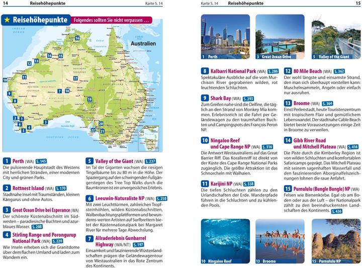 Produktbild Reiseführer Australien - Westen und Zentrum (Deutsch, Veronika Pavel, 2023)
