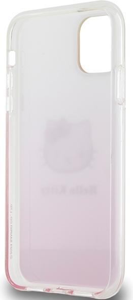 Image du produit Hello Kitty HKHCN61HDGKEP iPhone 11 / Xr 6.1" różowy/pink hardcase IML Gradient Electrop Kitty Head (Apple iPhone 11)