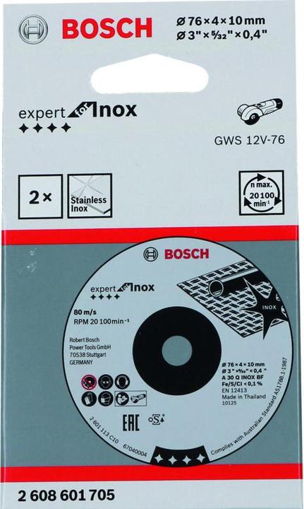 Productafbeelding Bosch Professional Set doorslijpschijven
