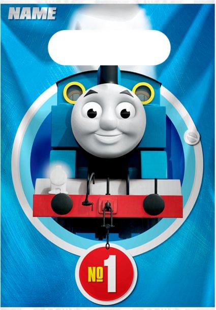 Produktbild Amscan Partytaschen Thomas und seine Freunde